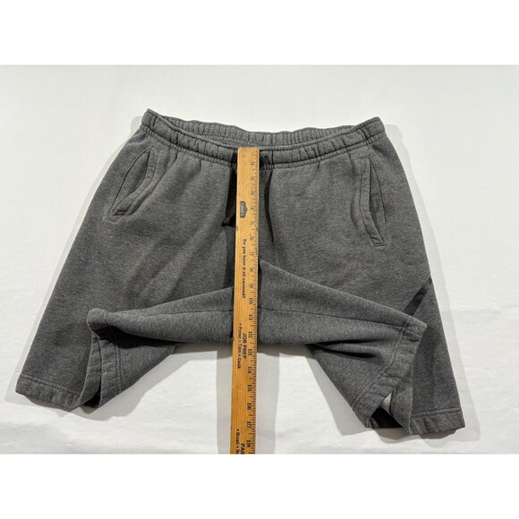 Nike Mens Club Fleece Explosive Shorts 843520-071 Charcoal Grey Black Sz L FLAW - Picture 6 of 11